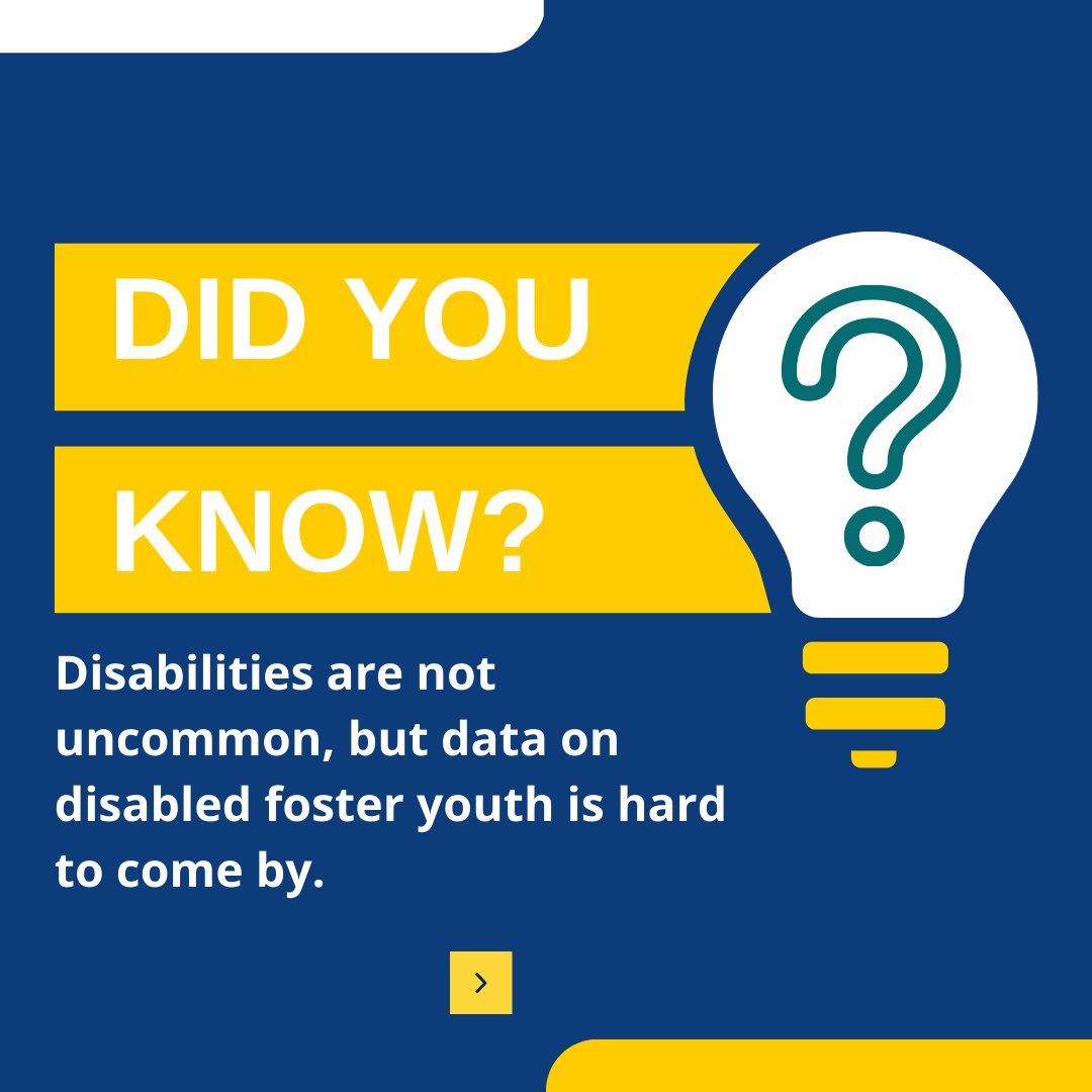 ccsgeorgia's tweet photo. Data on disabled foster youth is limited due to the constant flow of children entering and leaving the system. Increasing awareness can lead to better studies and research, contributing to the overall well-being of those in care. #disabilityawarenessmonth #fostercare #disability https://t.co/TEAZKbHWQF