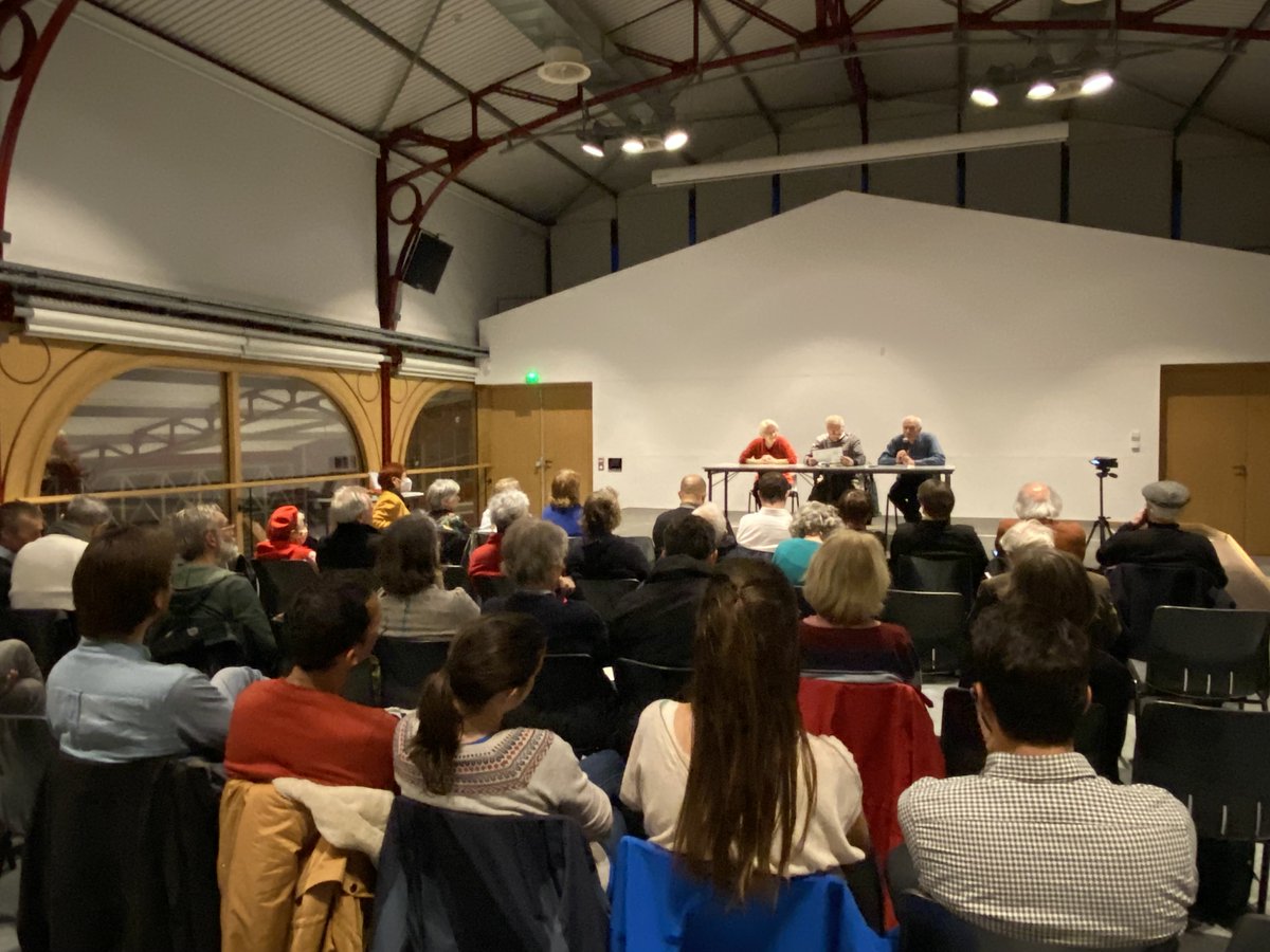 AssoCreaq's tweet photo. [Conférence]

📷Retour en images sur la conférence d'Alain Lipietz organisée hier par le CREAQ. 

Un grand merci à tous les participants et merci à notre conférencier Alain Lipietz pour ce moment d'échange 👏

#conférence 
#revolutionverte 
#Bordeaux 
#bordeauxmaville https://t.co/kl9XEUxRaV