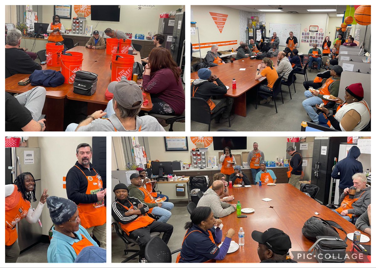 Success Sharing celebration <a href="/HomeDepot/">The Home Depot</a> #0939 with our freight, overnight MET &amp; inventory prep teams.