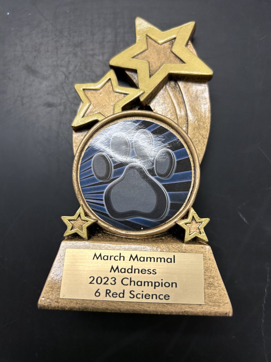 6RedScienceD56's tweet photo. March Mammal Madness is in full swing! The hype is real!! If you are learning, you are winning! #ifyouarelearningyouarewinninh #mmm2023 #scienceiscool #d56achieves https://t.co/J2ALOa5GX0