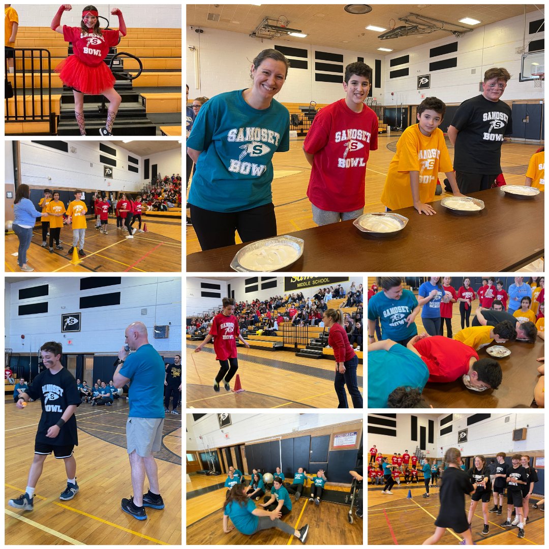 SamosetMiddle's tweet photo. Yesterday we held our annual Samoset Bowl after a short hiatus. Mrs. Guzzo and Mr. Hanley along with teachers, staff, and most importantly students we pulled off another awesome event. @SachemSchools  #facultywon #community #cultureofcare https://t.co/OuIDwSIQve