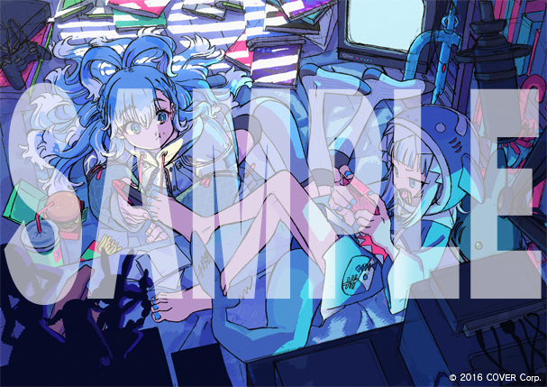 「NEWS[New Art No. 2 Revealed!]New art rev」|hololive Officialのイラスト