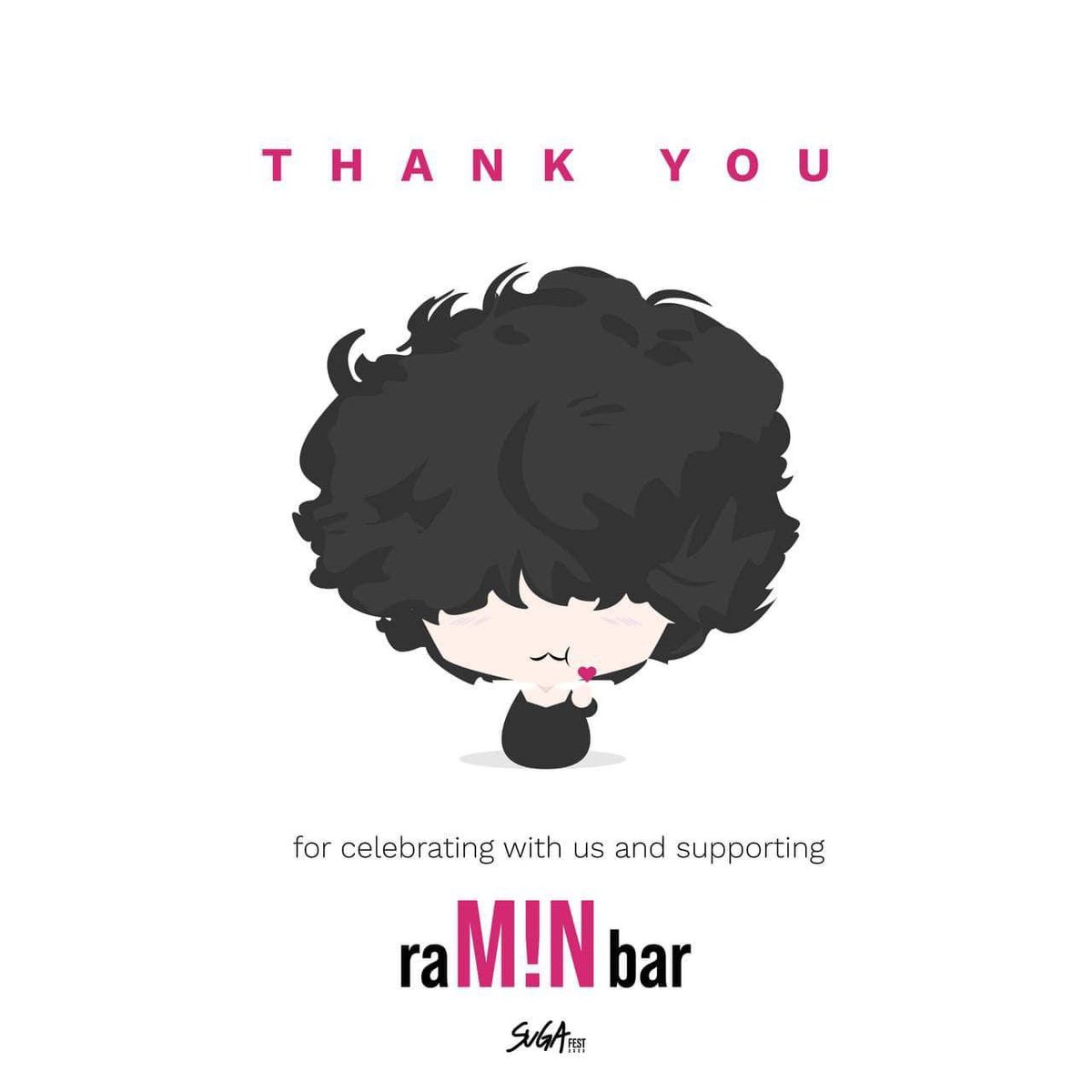 caiii_m's tweet photo. Thrilled to have hosted last Saturdayโs raM!N Bar (my first SUGAbabes event) for SUGAfest 2023! Missed hosting events like these. ๐ซถ๐ผ
#SUGAfest2023 #yoongiverse #theMINevent #FirstLove #raMINbar #MINofourlives #RunningMIN #MINmonth #SUGAbabes #BorahaeFromManila https://t.co/njAtC5NHYB