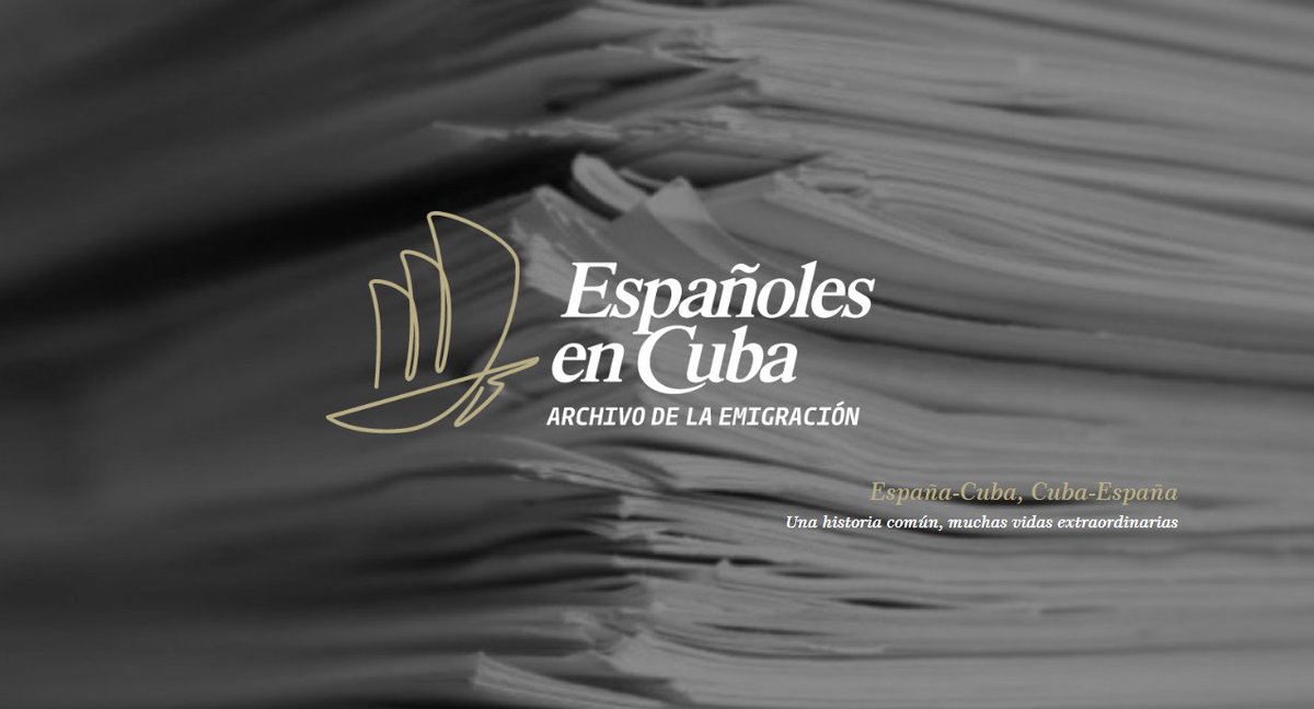 ctramiss_cu's tweet photo. 📌«Españoles en Cuba: Archivo de la Emigración» 

👉 https://t.co/4EwqO5qbbW

Una muestra  de los documentos manuscritos📝, impresos📰 y fotográficos📸 conservados en 🗃️archivos personales y familiares de varias generaciones de emigrantes españoles🇪🇸➡️🇨🇺 y sus descendientes. https://t.co/yDnGRU4lPh