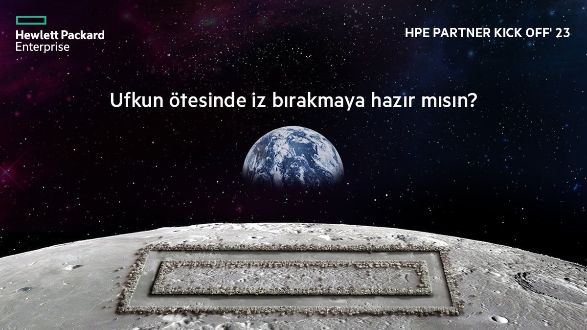 HPE_Turkey's tweet photo. Her yıl gerçekleştirdiğimiz HPE Partner Kick Off etkinliğimiz birbirinden değerli iş ortaklarımızın katılımıyla başladı. 
Ufkun ötesinde iz bırakmaya hazır mısınız? #hpepartnerkickoff2023 https://t.co/36aa9W9tfs