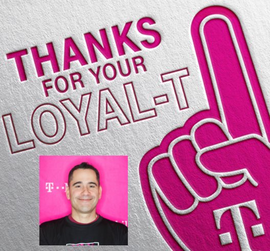 Happy 16th Magentaversary to Michael Carney! Thank you for being the leader that you are over the course of your career with T-Mobile and especially this time bringing Total Experience to life. We appreciate you! @carndoggydog