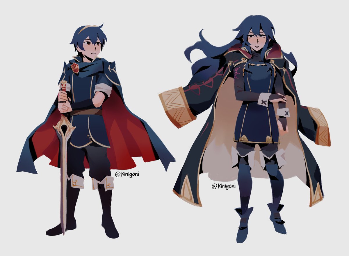 morgan & lucina roleswap 🦋 #FireEmblem #FireEmblemAwakening