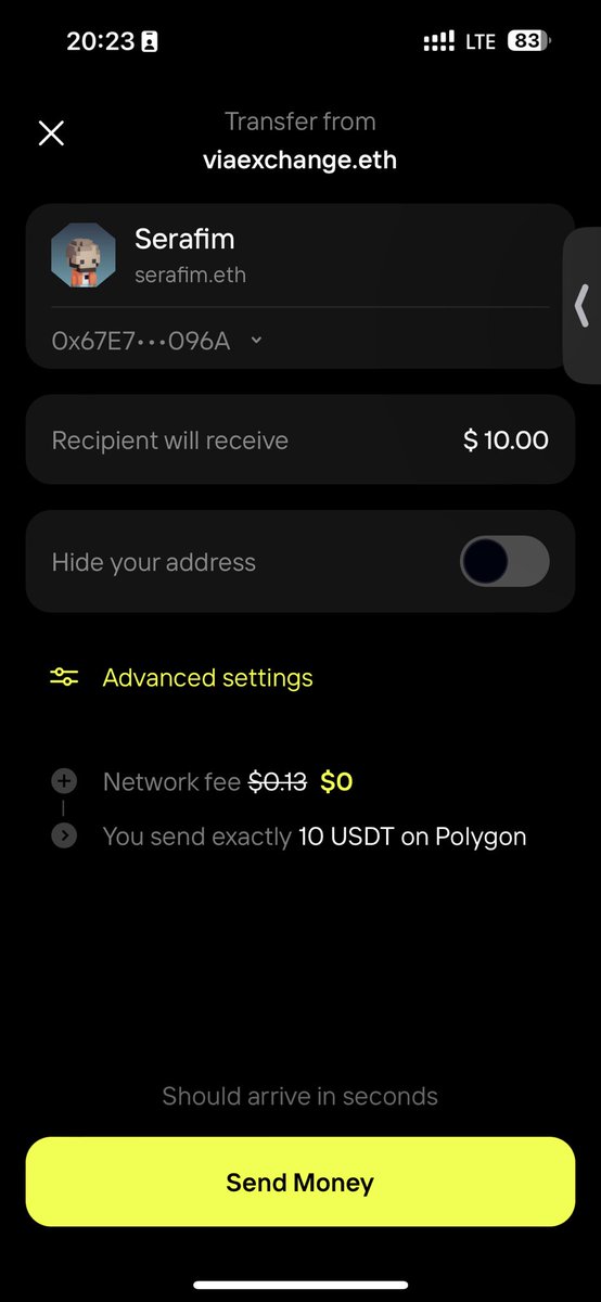 Letoxyz's tweet photo. Private transfers are live 💯 https://t.co/oFPMCoviAf