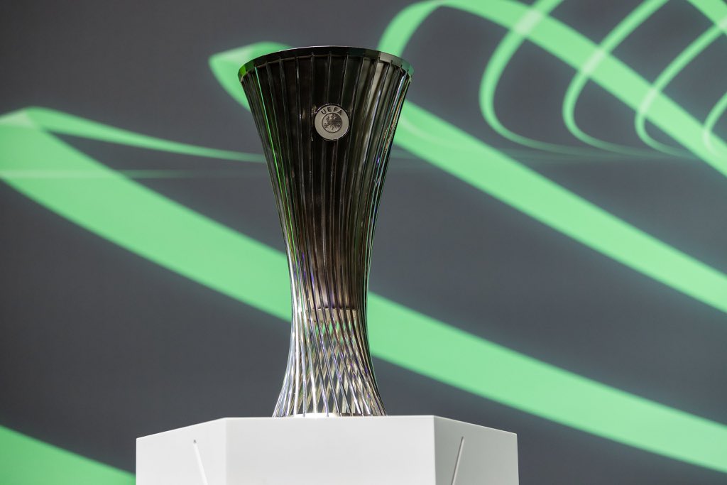 The #UEFCL Quarter-Final draw: 

🇵🇱 Lech Poznan vs Fiorentina 🇮🇹
🇧🇪 Gent vs West Ham 🏴󠁧󠁢󠁥󠁮󠁧󠁿
🇧🇪 Anderlecht vs AZ Alkmaar 🇳🇱
🇨🇭 Basel vs Nice 🇫🇷
