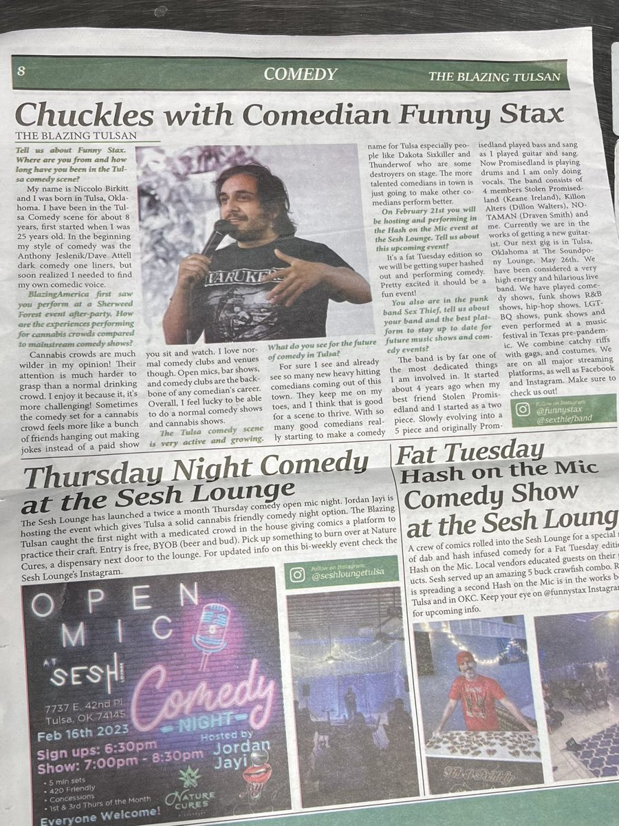 niccologomorrah's tweet photo. Yo im in a news paper article! https://t.co/jMvFxI06TY