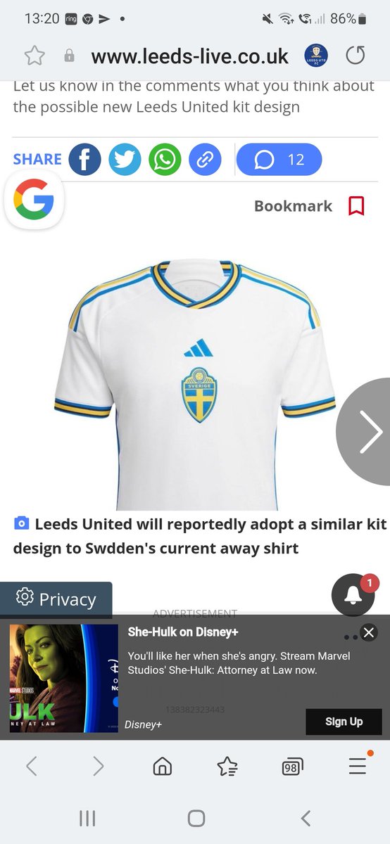 This is reportedly the new leeds shirt for 2023/2024
Personally I think it looks wishy washy and doesn't stand out at all....?