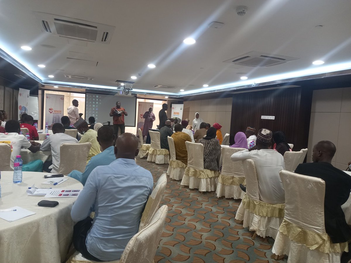 falher3's tweet photo. Après deux jours de formation riche en #cartographie_numérique nous voila à l hotel bravia pour la remise des attestations et clôture de #Open #Mapping tech day tres ravis d'être avec l'équipe @openmapping_wna @OSMNiger @MapTicNiger https://t.co/1n7EMPOMrN