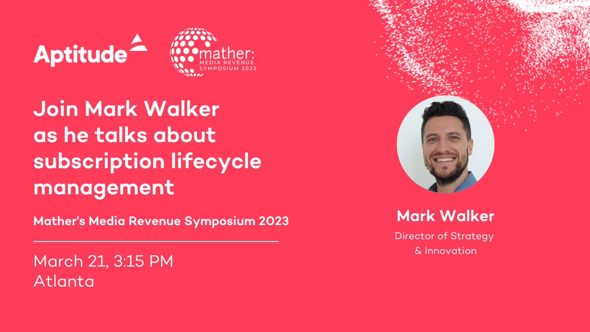 Aptitude Subscription Management tweet media