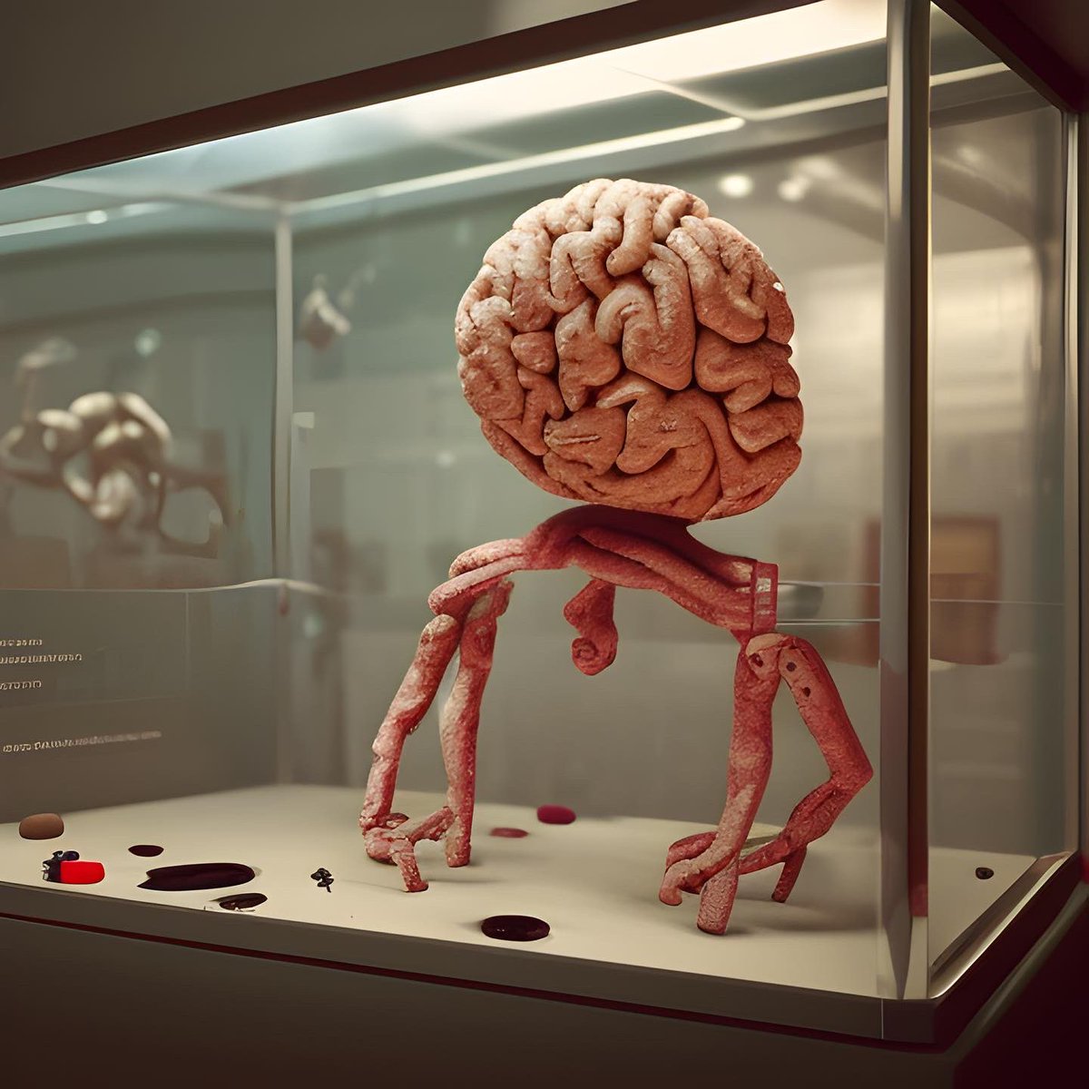 lyuartwork's tweet photo. BRrrain 🧠

#aiart #aiartwork #aicommunity #aiartcommunity #ai #nft #nfts #metaverse #meta #midjourney #stablediffusion #dalle #openai #weirdart #plasticineart #plasticine #plasticineillustration #aiartdaily #aiartdesign #aiartist #midjourneyart #midjourneyartwork https://t.co/ymzHySaUmb