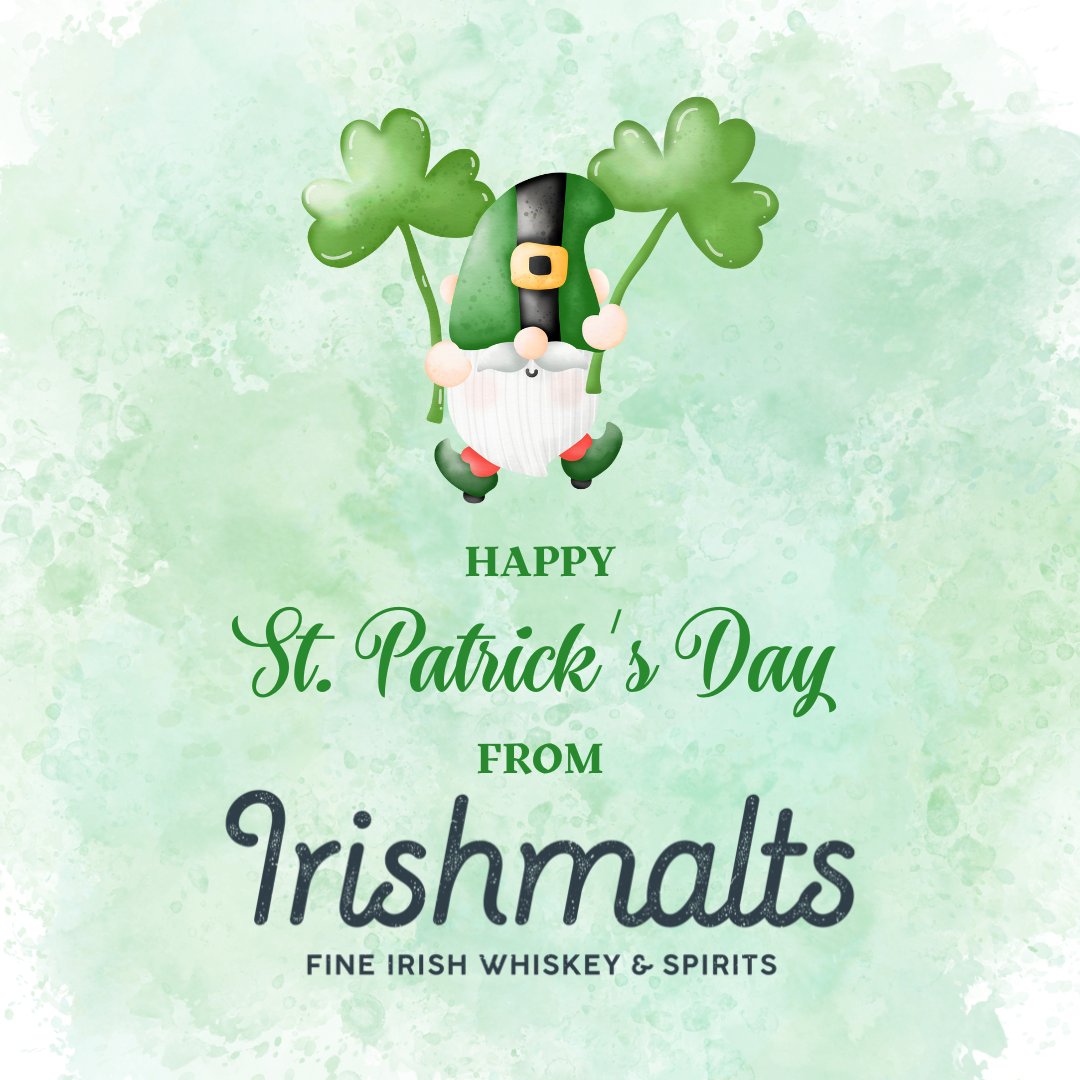 Happy Saint Patrick's Day from all the team at Irishmalts.com. We hope your all enjoying the parades, festivities and your favourite tipple (responsibly) #paddysday #irishmalts #irishwhiskey #láféilephádraighsonaduit