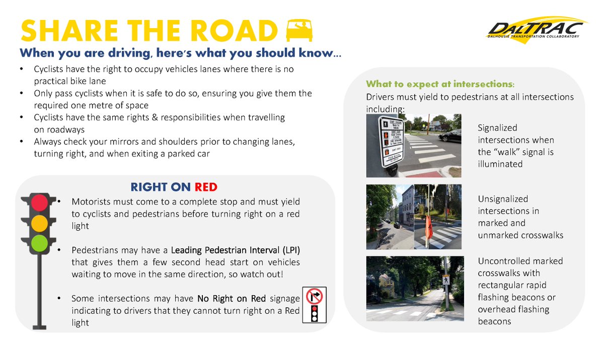 Are you a driver?
Ensure the safety of yourself and other road users!

#ShareTheRoad #DalTRAC
#Driving #DriveSafe