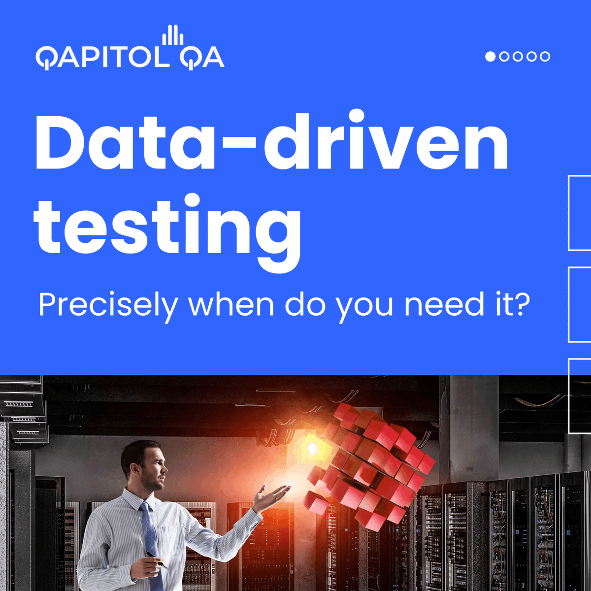 qapitol's tweet image. Still creating redundant test scripts for different input data?
It's time, you switched to data driven testing which allows you to use the same script for different sets of input data.
let this carousel be your guide.
#datadriven #datadriventesting #Qapitol