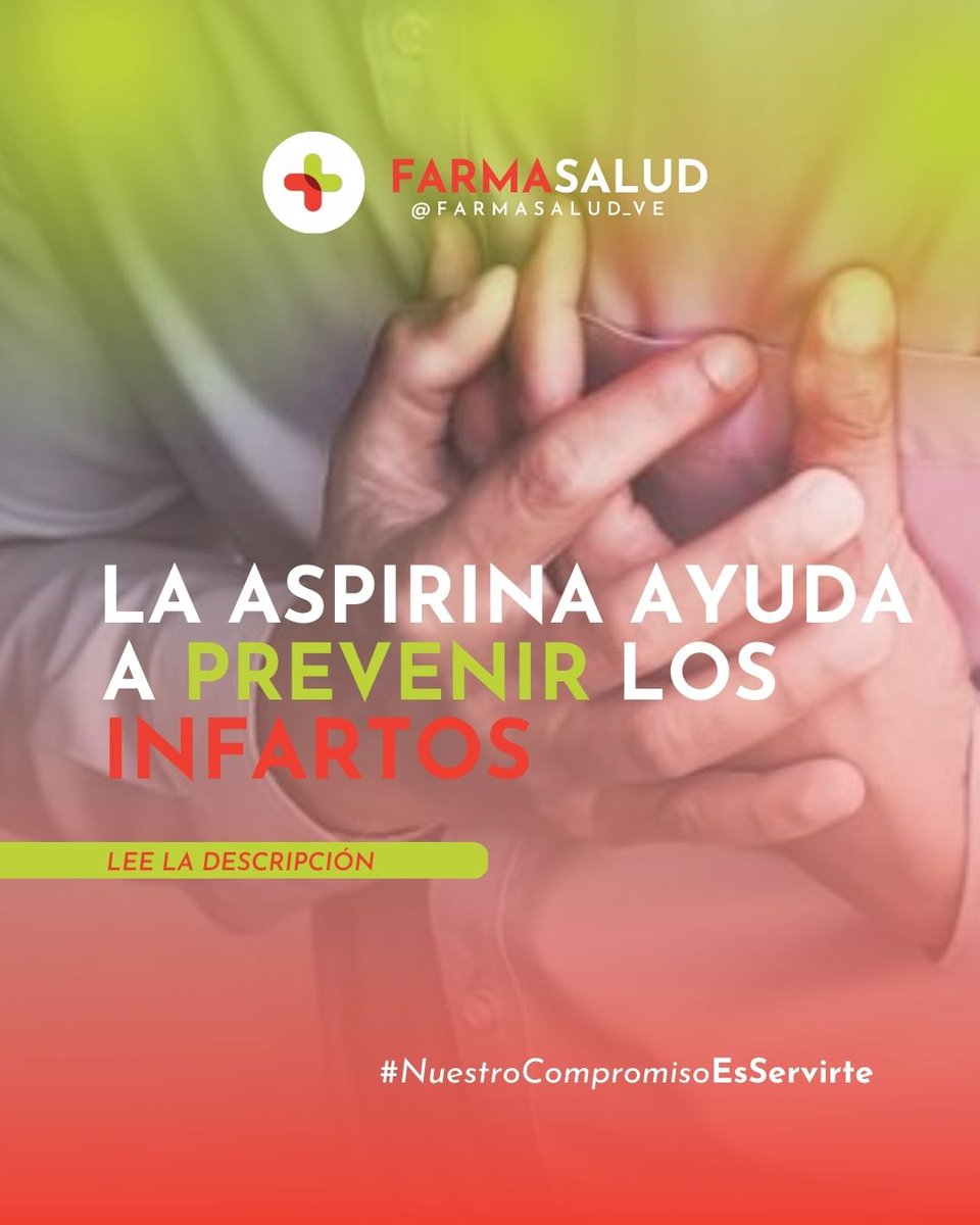Es absolutamente cierto. Pero es importante
destacar que no debe tomarse aspirina con esta
finalidad si no fue indicada por un médico, por
sus efectos adversos!
En dosis de 85-100mg, la aspirina tiene ur
efecto Ilamado antiagregante.