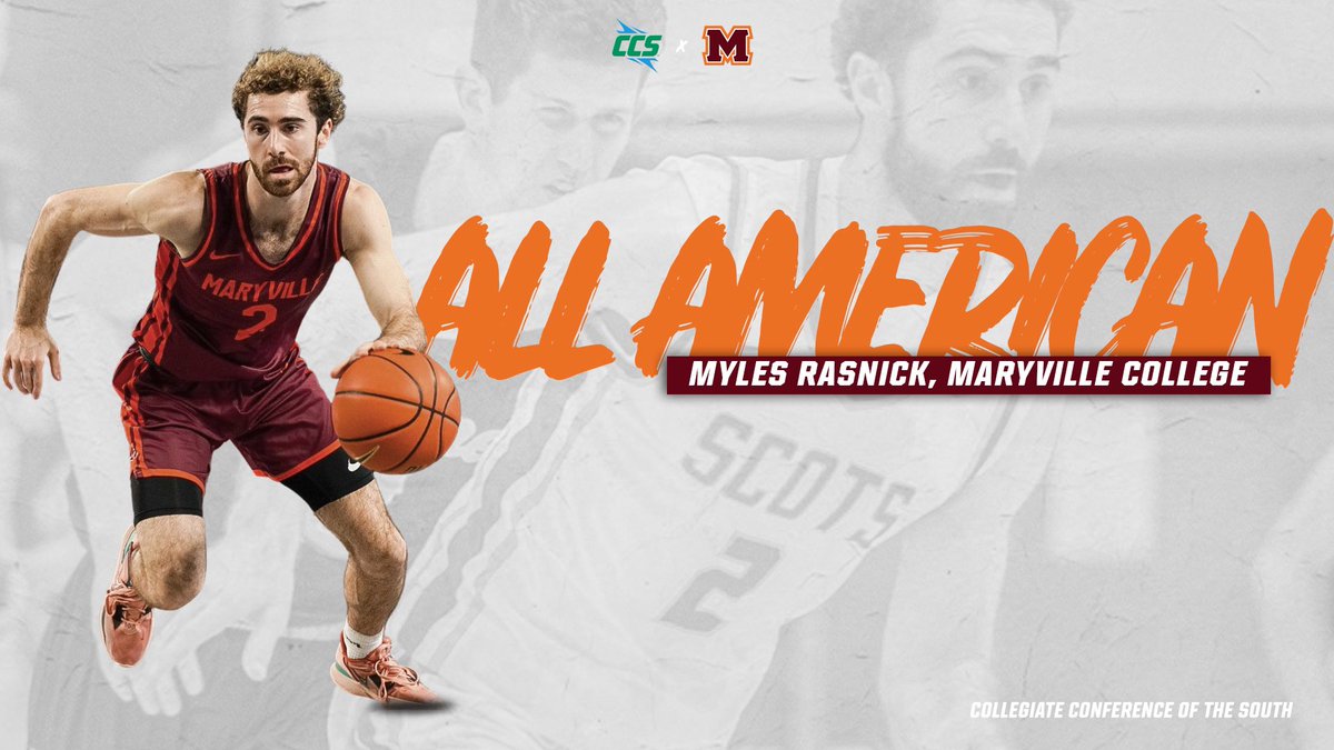 Collegiate Conference of the South (@ccofsouth) on Twitter photo 𝐀𝐋𝐋 𝐀𝐌𝐄𝐑𝐈𝐂𝐀𝐍
What a year ….
CCS Player of the Year ✔️ 
CCS Tournament MOP ✔️ 
And now NABC All-American ✔️ 
Congratulations Myles‼️
🏀 | #CCS 𝐀𝐋𝐋 𝐀𝐌𝐄𝐑𝐈𝐂𝐀𝐍
What a year ….
CCS Player of the Year ✔️ 
CCS Tournament MOP ✔️ 
And now NABC All-American ✔️ 
Congratulations Myles‼️
🏀 | #CCS