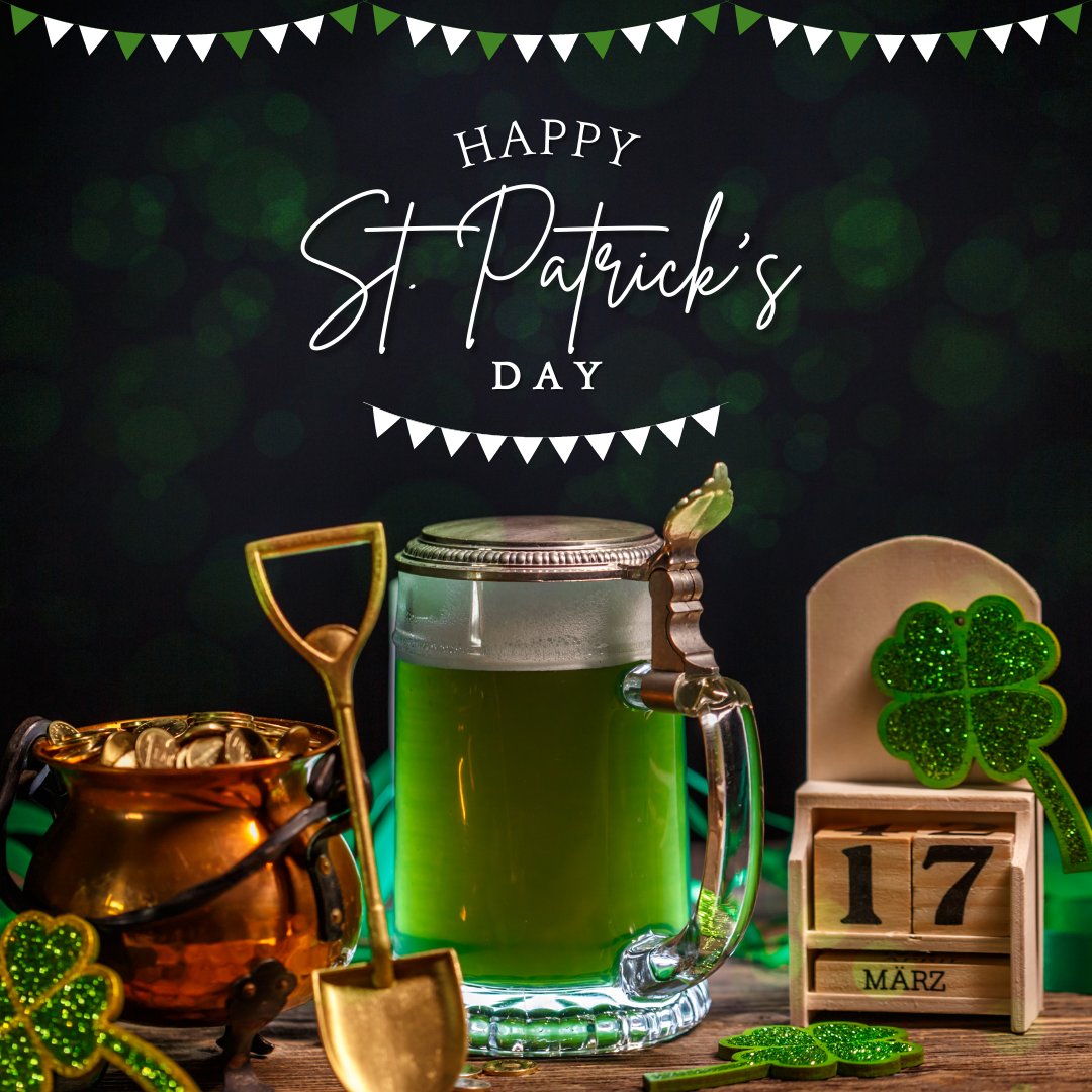 Happy St. Patrick's Day to all our restaurant partners! May your day be filled with good food, good company, and plenty of green beer and green mocktails. 🍀🍻 #StPatricksDay #RestaurantIndustry #GoodLuck