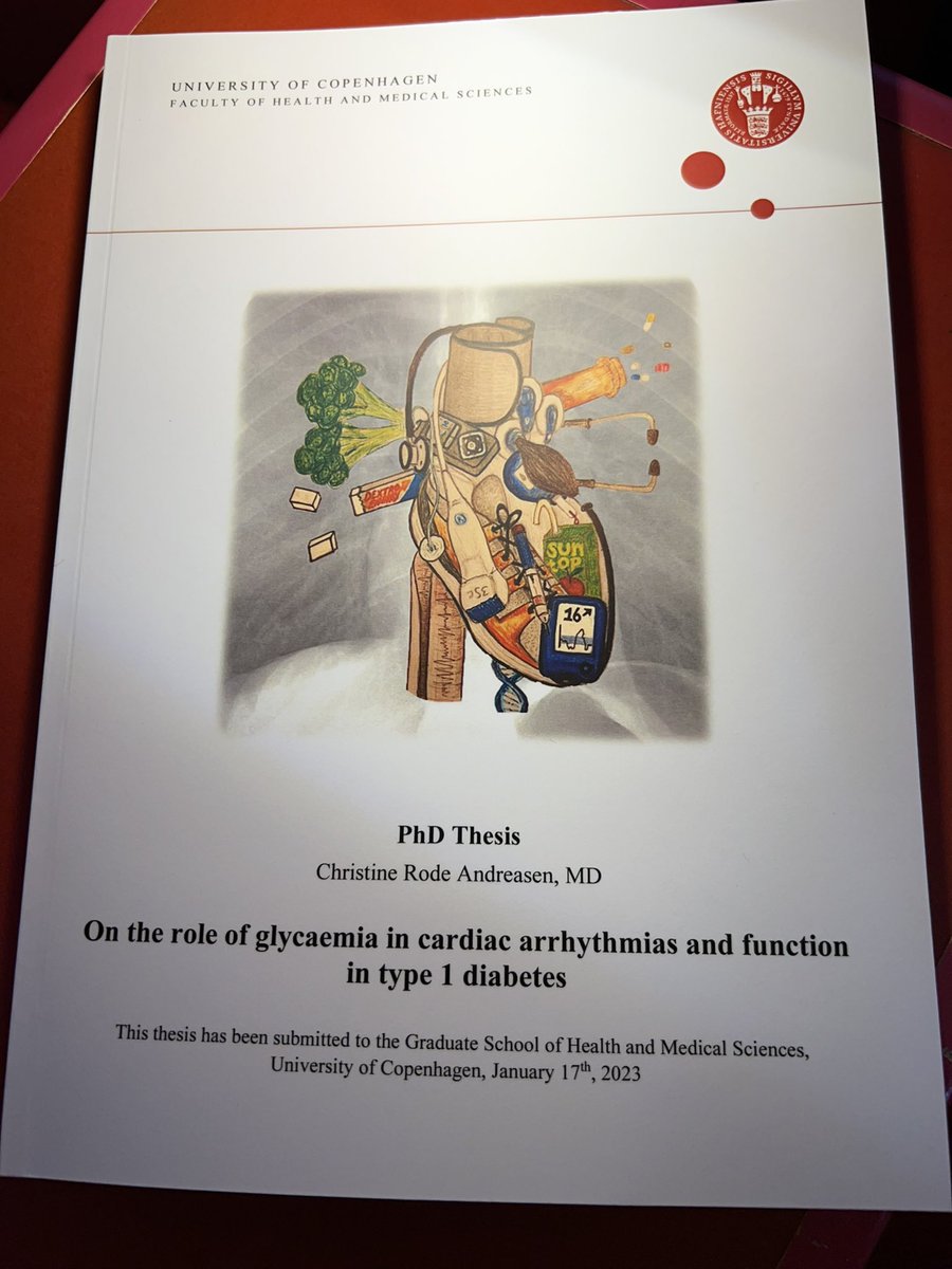 Filip K. Knop (@filip_knop) on Twitter photo <a href="/Christi04644231/">Christine Rode Andreasen</a> defending her PhD thesis “On the role of glycaemia in cardiac arrythmias and function in type 1 diabetes”🤩👏🏼💥
Two published and 1 unpublished manuscript⚡️
pubmed.ncbi.nlm.nih.gov/36752677/
pubmed.ncbi.nlm.nih.gov/35670658/
Link to the full thesis here: drive.google.com/file/d/15cBgAd… <a href="/Christi04644231/">Christine Rode Andreasen</a> defending her PhD thesis “On the role of glycaemia in cardiac arrythmias and function in type 1 diabetes”🤩👏🏼💥
Two published and 1 unpublished manuscript⚡️
pubmed.ncbi.nlm.nih.gov/36752677/
pubmed.ncbi.nlm.nih.gov/35670658/
Link to the full thesis here: drive.google.com/file/d/15cBgAd…