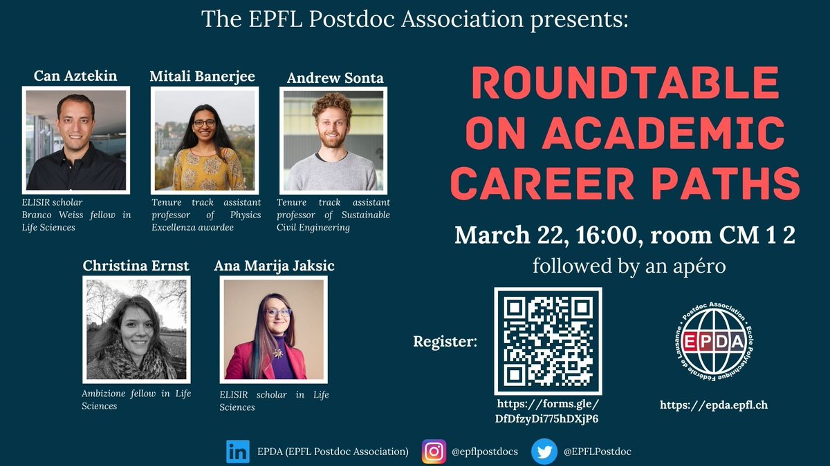 Curious how to land an academic position? When is the right moment to apply for a grant and what do you need? All that and much more we will discuss with 5 amazing PIs  @CanAztekin, Mitali Banerjee, @andrewsonta, @ChristinaErnst_ and @merianelion  next Wednesday👇#Academiccareers