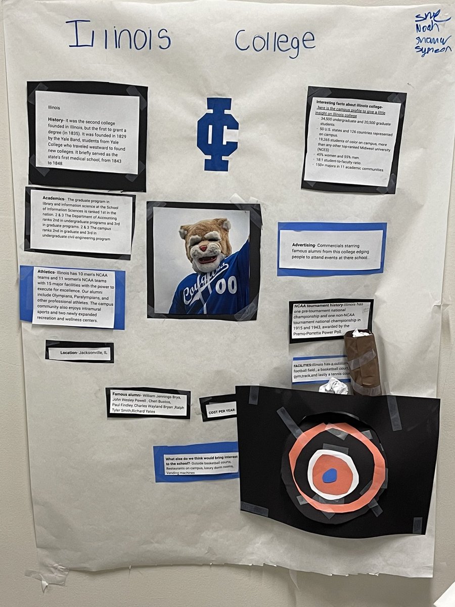 mmhwfu's tweet photo. Coach McGill’s Sport &amp; Entertainment Marketing 2 Class gets to learn about NCAA Tourney schools, promotion and events through their annual March Madness projects! #absscte #wwhs https://t.co/3O1X3df60H