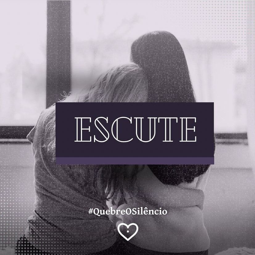 eusouagloria's tweet photo. Às vezes, tudo o que alguém precisa é de alguém em quem confia para poder conversar. Se você suspeita que alguém está sofrendo violência de gênero, ouça com empatia. Seja um ouvido atento e #QuebreOSilêncio! https://t.co/yCPPKuXubK