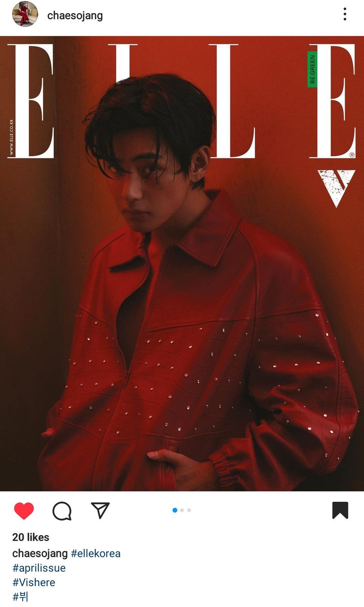 BTSVChartData's tweet image. Eunmi Chae, Elle Korea Editor-in-chief Instagram post
#aprilissue
#Vishere
#뷔
“the first printing is done”