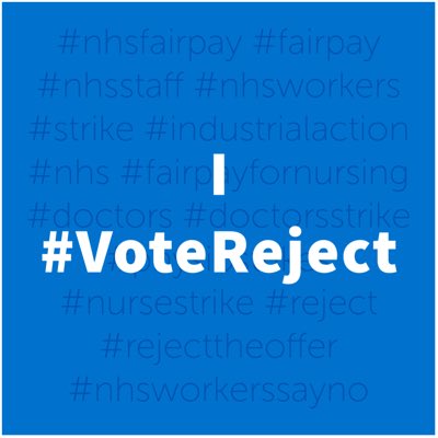 #nhsfairpay #fairpay #nhsstaff #nhsworkers #strike #industrialaction #nhs #fairpayfornursing #doctors #doctorsstrike #physiostrikes #nursestrike #reject #rejecttheoffer #nhsworkerssayno