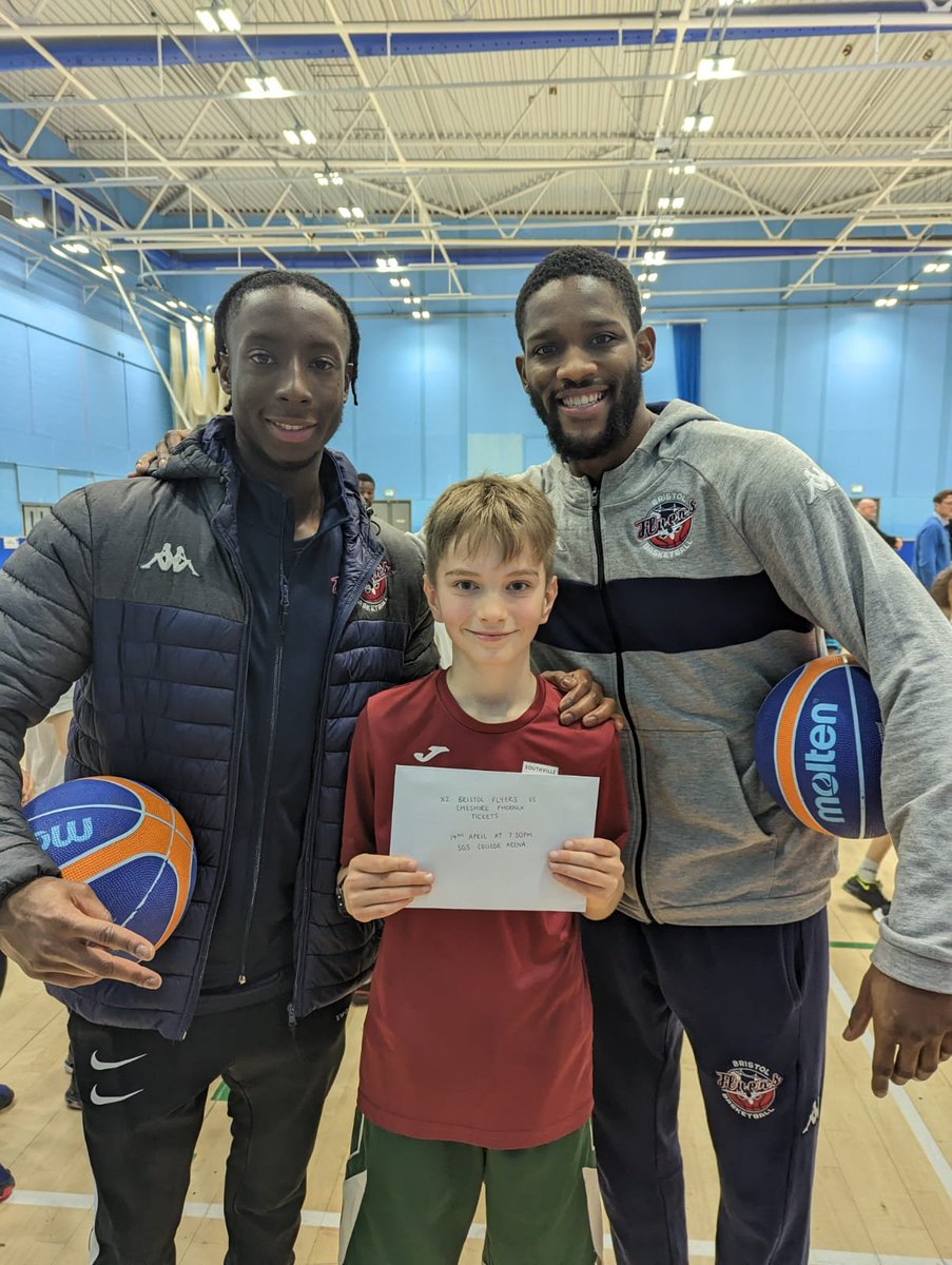 Bristol Flyers Basketball Finals - Champions! Having won the South Bristol Competition back in November, Southville Primary were invited to the regional finals and...we won! The teamwork, work rate and skill on display were nothing short of amazing. Well done!