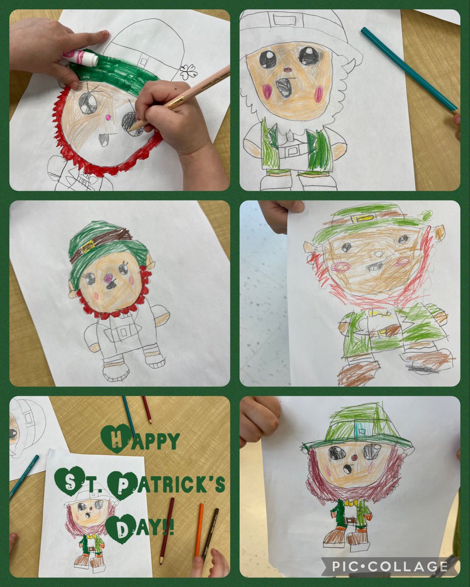 Happy St.Patrick’s day!! Before the break our 🦦 friends followed the instructions to make their very own leprechauns!  We hope you are enjoying the break! <a href="/MmeGillian/">Gillian Rick 🐀</a> <a href="/fgnazeda/">Figen Demir</a> <a href="/ShingwakonsPS/">Shingwàkons Public School</a>