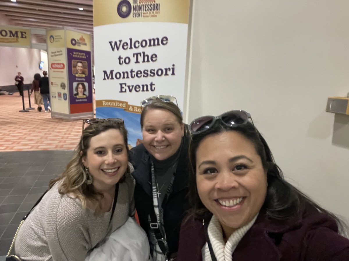 VMPPolaris's tweet image. Cheers to the Villa Montessori team for representing us at the AMS Conference in Boston!

#montessori #villamontessori #amsconference #amsconference2023 #stoneridgeva #leesburgva #polaris