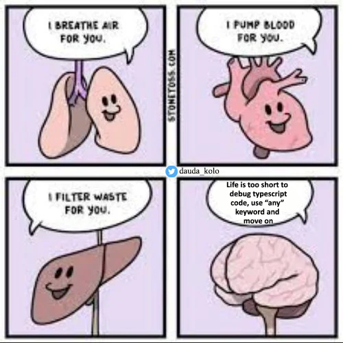 dauda_kolo's tweet image. all day everyday #javascript #TypescriptTip #programming