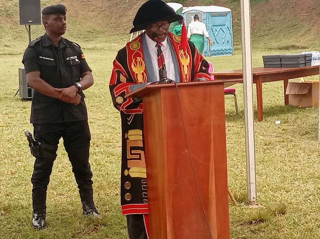 OfficialMubs's tweet photo. "I congratulate MUBS for producing the best overall students in humanities for the 8th time in running at the @Makerere graduation ceremonies, with the second biggest number of PHDs in the country." @ProfNawangwe 
#MUBS16thGrad https://t.co/PQgvCO4Nou