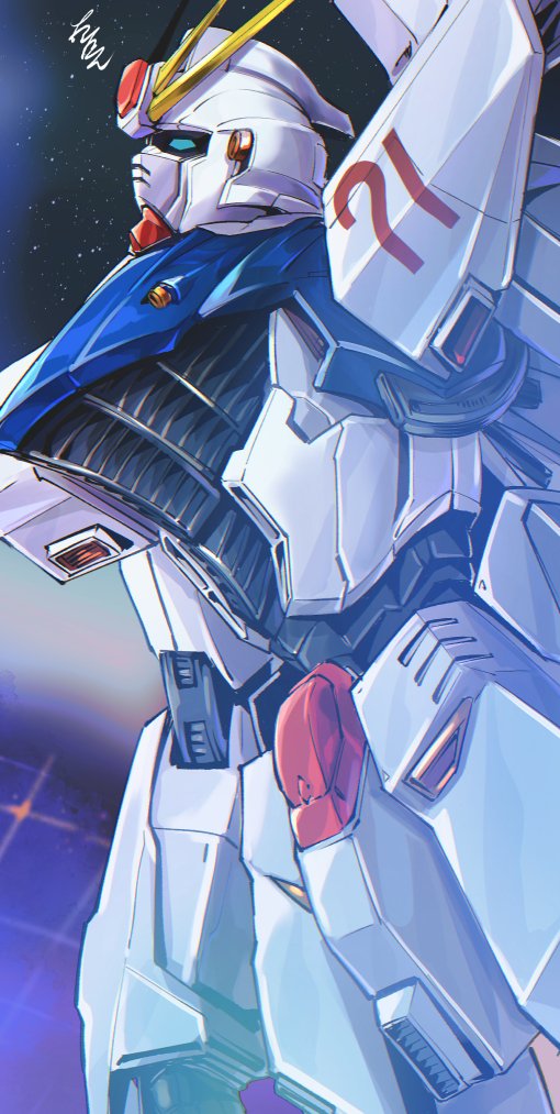 見えてない部分もちゃんと書いてるよのF91と、ちょいちょい描こうと思ってて仕上がらないラフもあげちゃお 