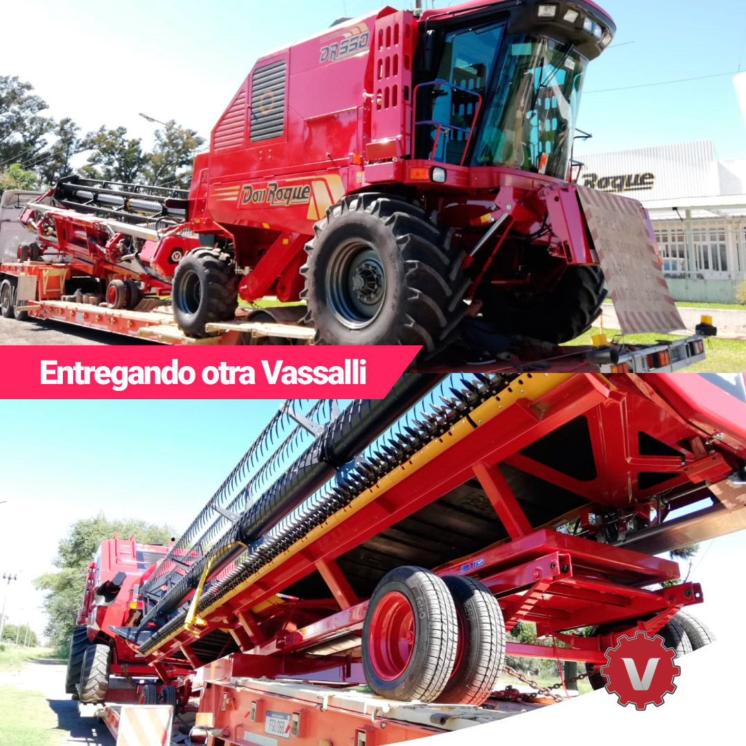 vassalli_ar's tweet photo. ¡Nada nos detiene💪! Continuamos a full enviando cosechadoras para el campo argentino 🌾
En esta oportunidad entregamos una 🚜 cosechadora DR550
¡Gracias Concesionario Calderone!

#Vassalli #NuestraCosechadora #Argentina #Entregando #ConTodo https://t.co/eKNdwgxbRZ