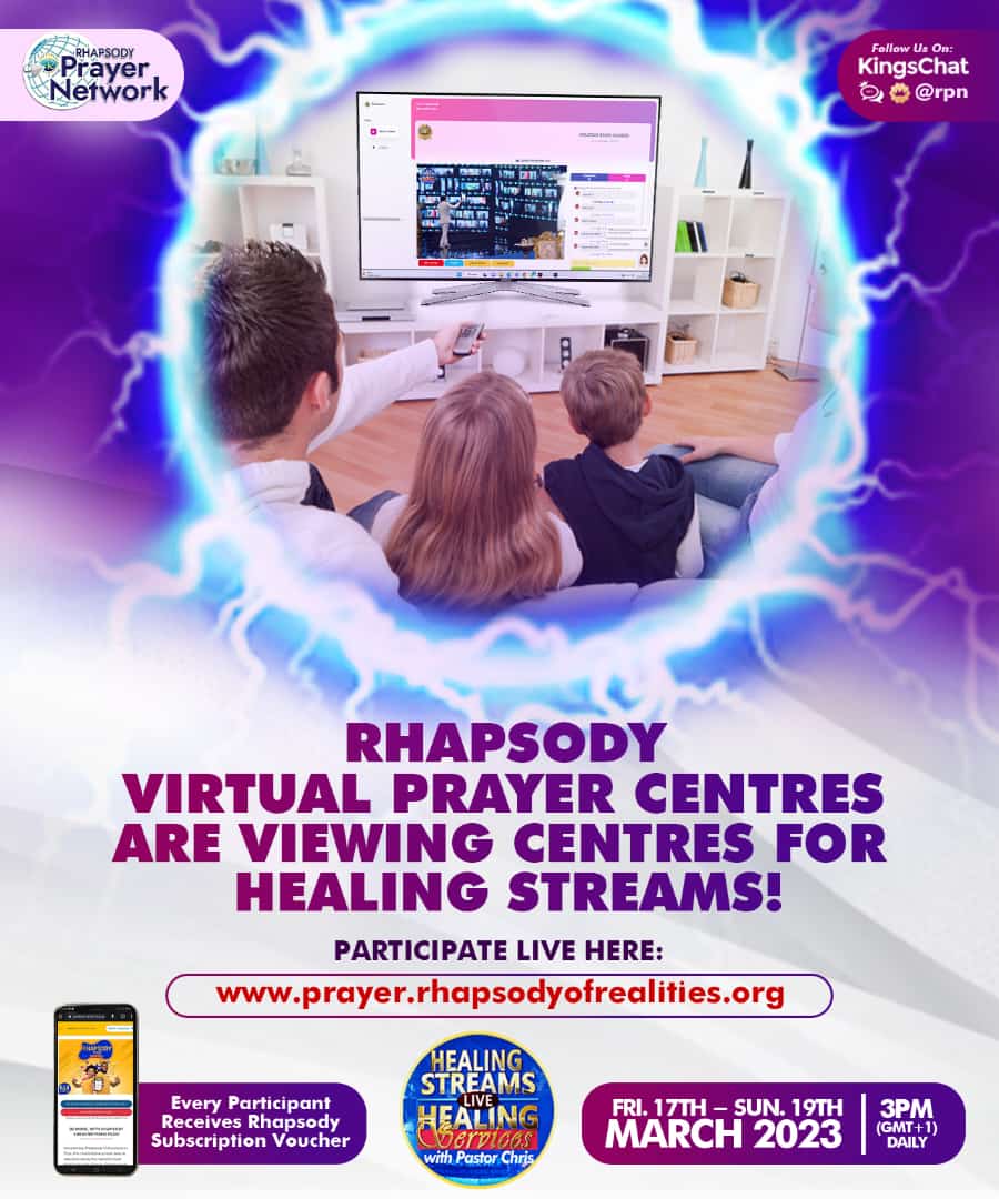 RhapsodyDaily's tweet photo. 𝗚𝗘𝗧 𝗥𝗘𝗔𝗗𝗬 𝗙𝗢𝗥 𝗔𝗡 𝗔𝗩𝗔𝗟𝗔𝗡𝗖𝗛𝗘 𝗢𝗙 𝗠𝗜𝗥𝗔𝗖𝗟𝗘𝗦: At the Healing Streams Live Healing Service with Pastor Chris!!!

🎯 JOIN US LIVE on the Rhapsody Virtual Prayer Centres on: ⬇️
 https://t.co/OaBMvqp753 https://t.co/W0AxtTCtdv