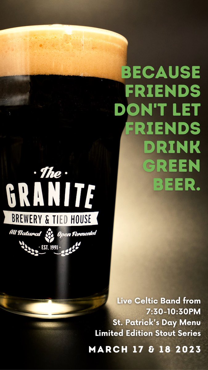 Granite Brewery tweet media