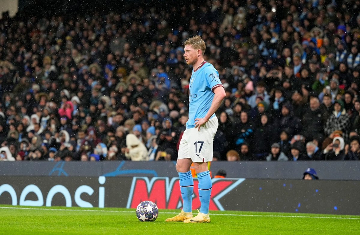 DxBruyneSZN's tweet photo. Erling Haaland’s record vs Bayern - 5 goals and 1 assist in 7 games 
Kevin De Bruyne’s record vs Bayern - 3 goals and 3 assists in 6 games 
We are ready https://t.co/CQSjoSZP66