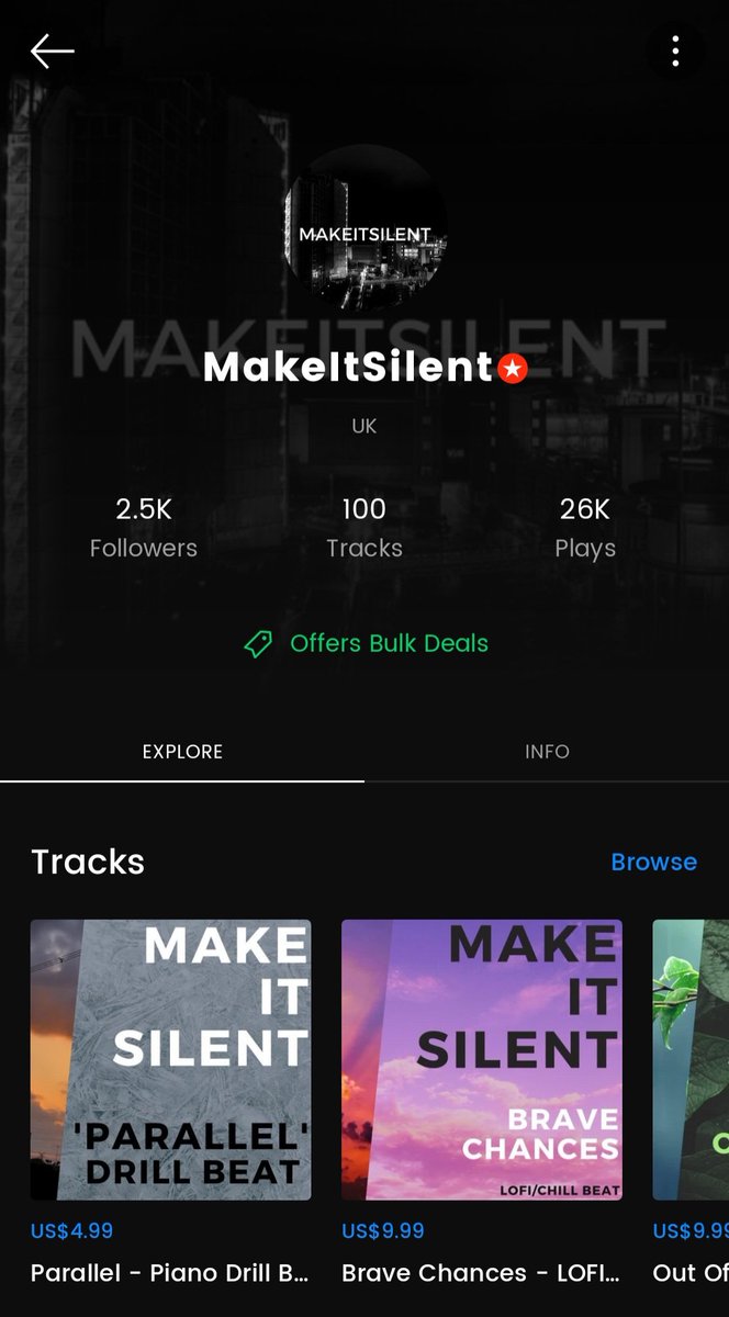 Just uploaded my 100th beat and hit 26k listeners! Thanks to every one of you that's given your time and listened. <a href="/BeatStars/">BeatStars</a> #BeatStars