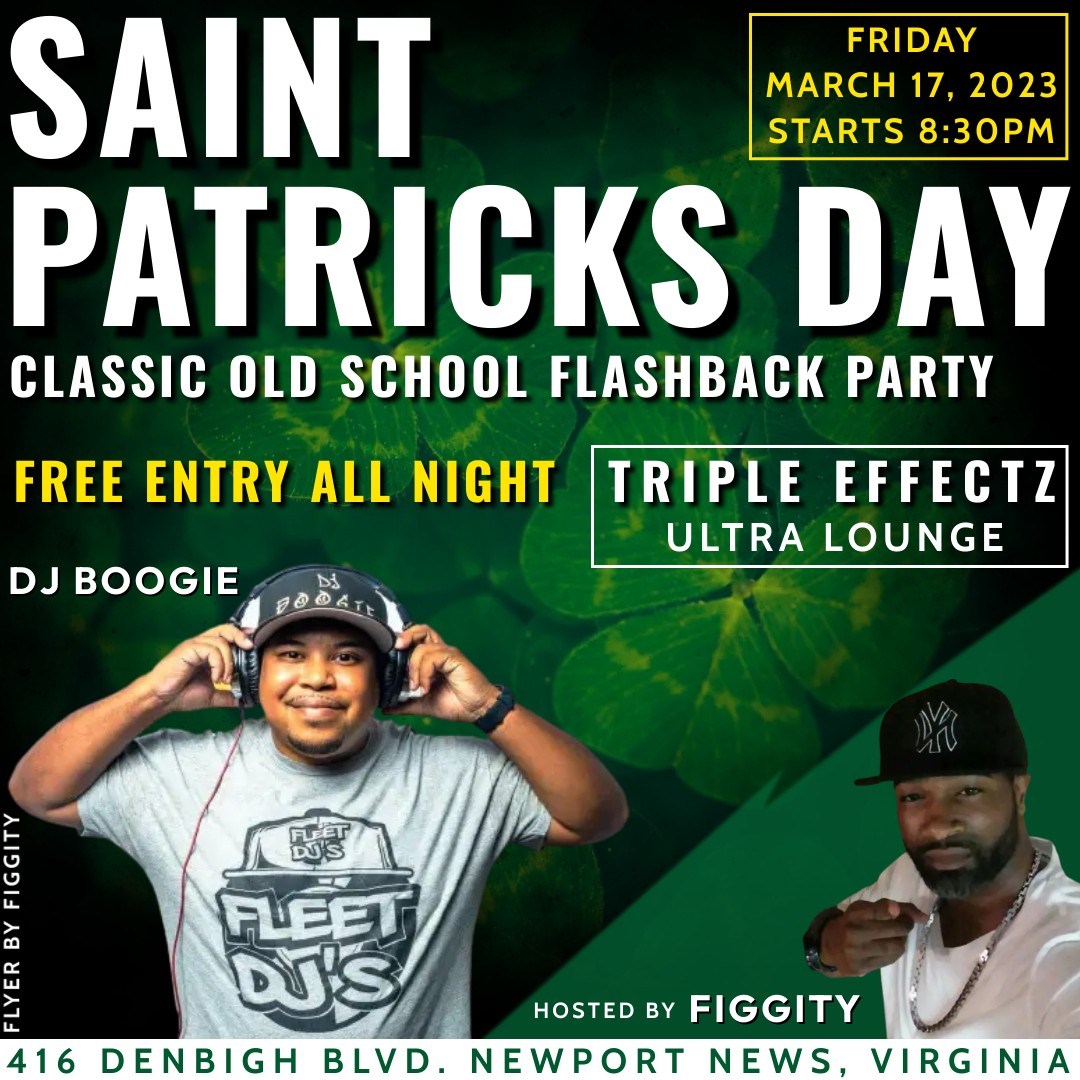 DJBOOGIE81's tweet image. It is going down tonight!!!! Wear your green and come party with me. Come enjoy the musical journey! #Vafleetdjs #FleetDJs #tripleeffectzultralounge #oldschool #hiphop #rnb