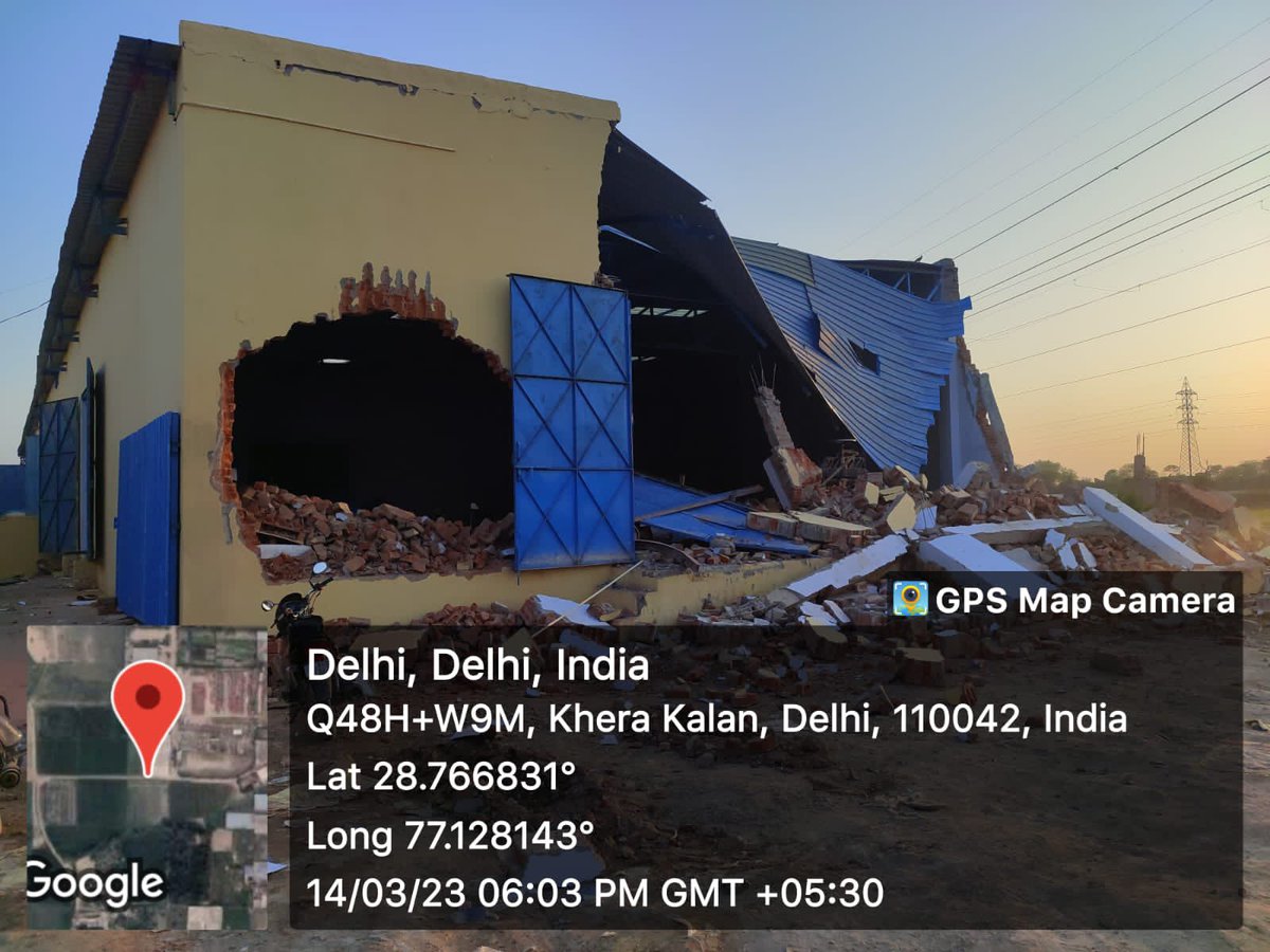 SDM Alipur tweet media