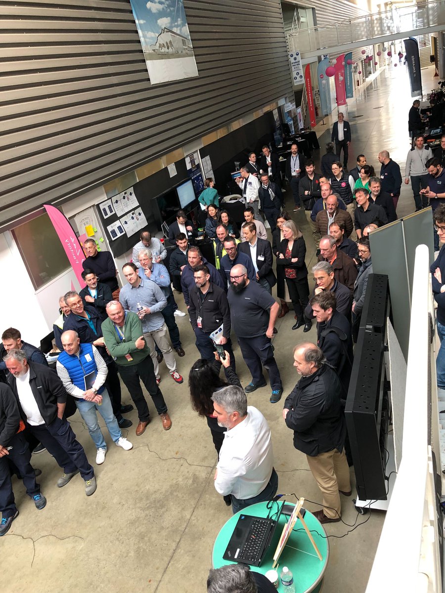 📆 Nouvelle journée pour nos équipes sur le terrain d’ @Airfrance pour participer à #innodays !


L’opportunité pour nous de rentrer en contact directement avec les acteurs métiers de la #maintenance #aéronautique d’@AirFrance !