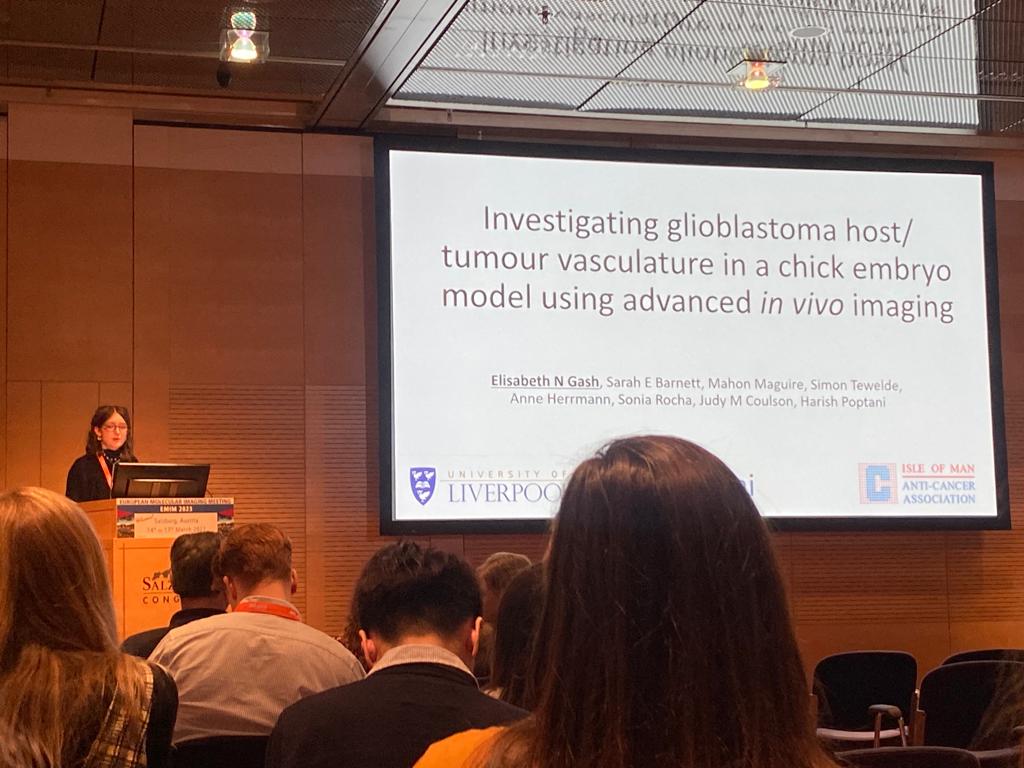 ElisabethNon's tweet photo. A wonderful experience attending @ESMI_society's #EMIM2023 and presenting my work on tumour vasculature imaging 
Grateful for my lab team's support and to all the ESMI members for making it such a fun conference 😊🔬 https://t.co/Nv1BmqVzPI