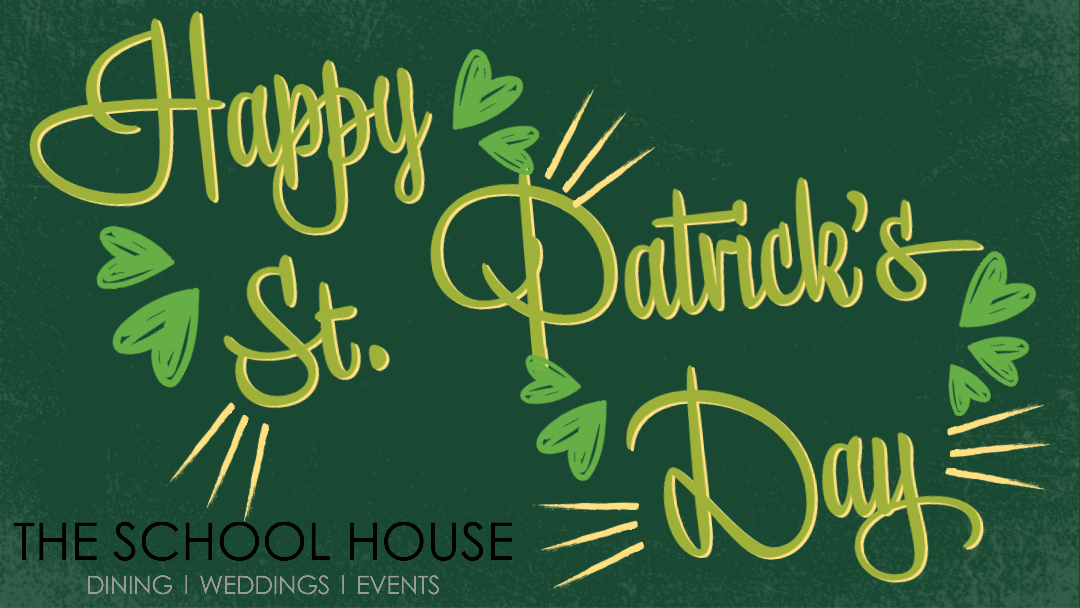 TheSchool_House's tweet photo. 𝑯𝒂𝒑𝒑𝒚 𝑺𝒕. 𝑷𝒂𝒕𝒓𝒊𝒄𝒌'𝒔 𝑫𝒂𝒚! 
From all of us at The School House - Weeford 🍀 🍀 🍀 🍀 
https://t.co/aNZ9QQ5Mba 

#schoolhouseweeford #lichfield #finedining https://t.co/JZ5wlozV3W