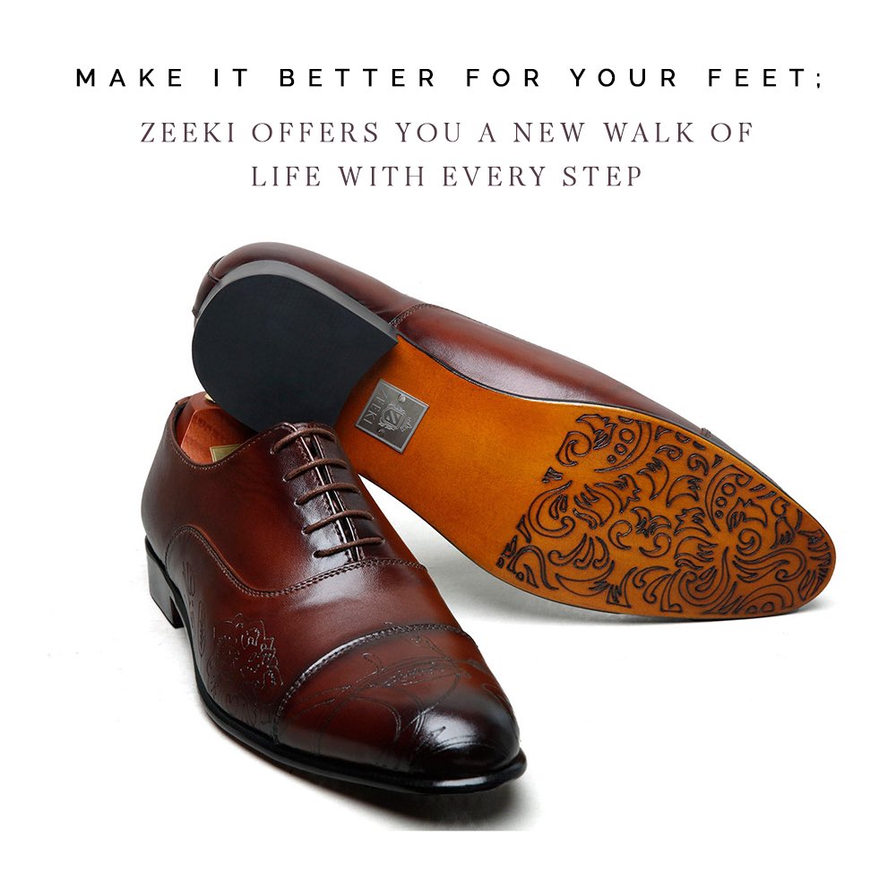 Zeeki - moving you towards your dreams! The finest fit for the finest feet.

Order today: zeeki.pk

#Zeeki #PremiumLeatherShoes #LeatherShoes #Fashion #HandmadeShoes#HandCraftedshoes #MenShoes #FormalShoes #FormalLeatherShoes #MensFashion
#MensWear #FungusFreeShoe