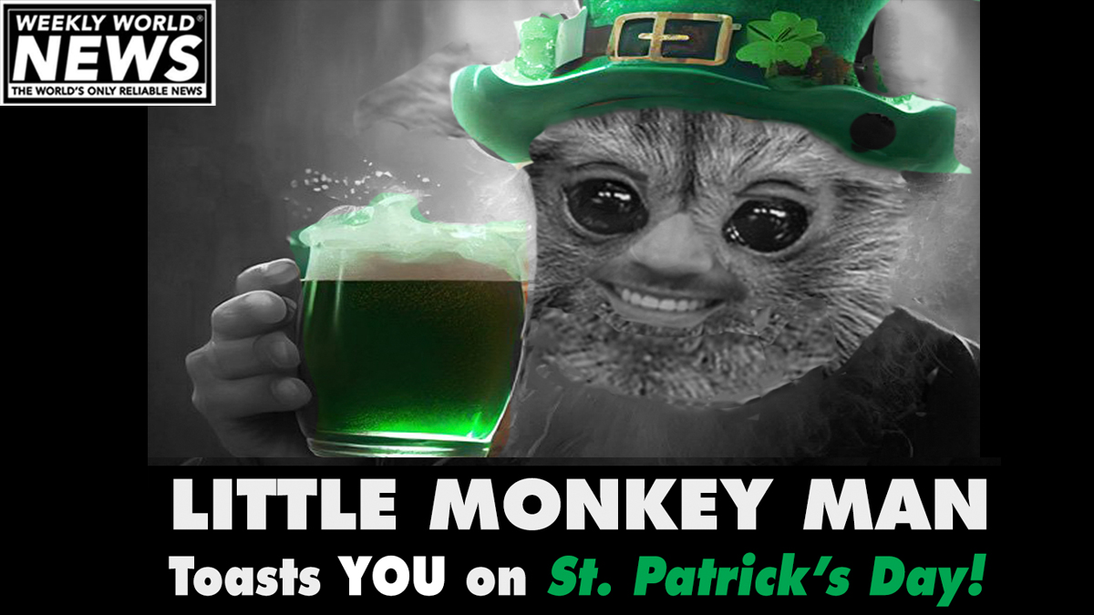 HAPPY ST. PATRICK'S DAY!
#stpatricksday #eringobragh #littlemonkeyman #greenbeer #beer