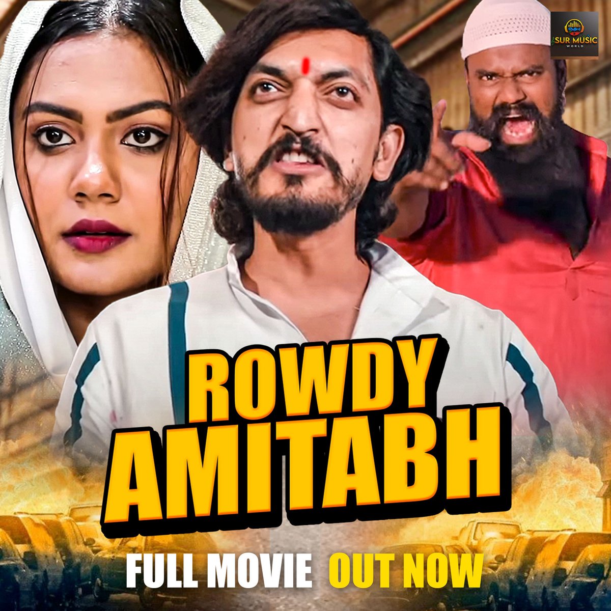 surmusicworld's tweet photo. Watch our Today Released South Hindi dub movie #rowdyamitabh
Watch our latest Released #hindidubbmovie #hindimotivationalquotes #latestreleasedmovie #trending 
#Rowdyamitabh https://t.co/rxzpkHTH6U https://t.co/LOOnKSFLvC
