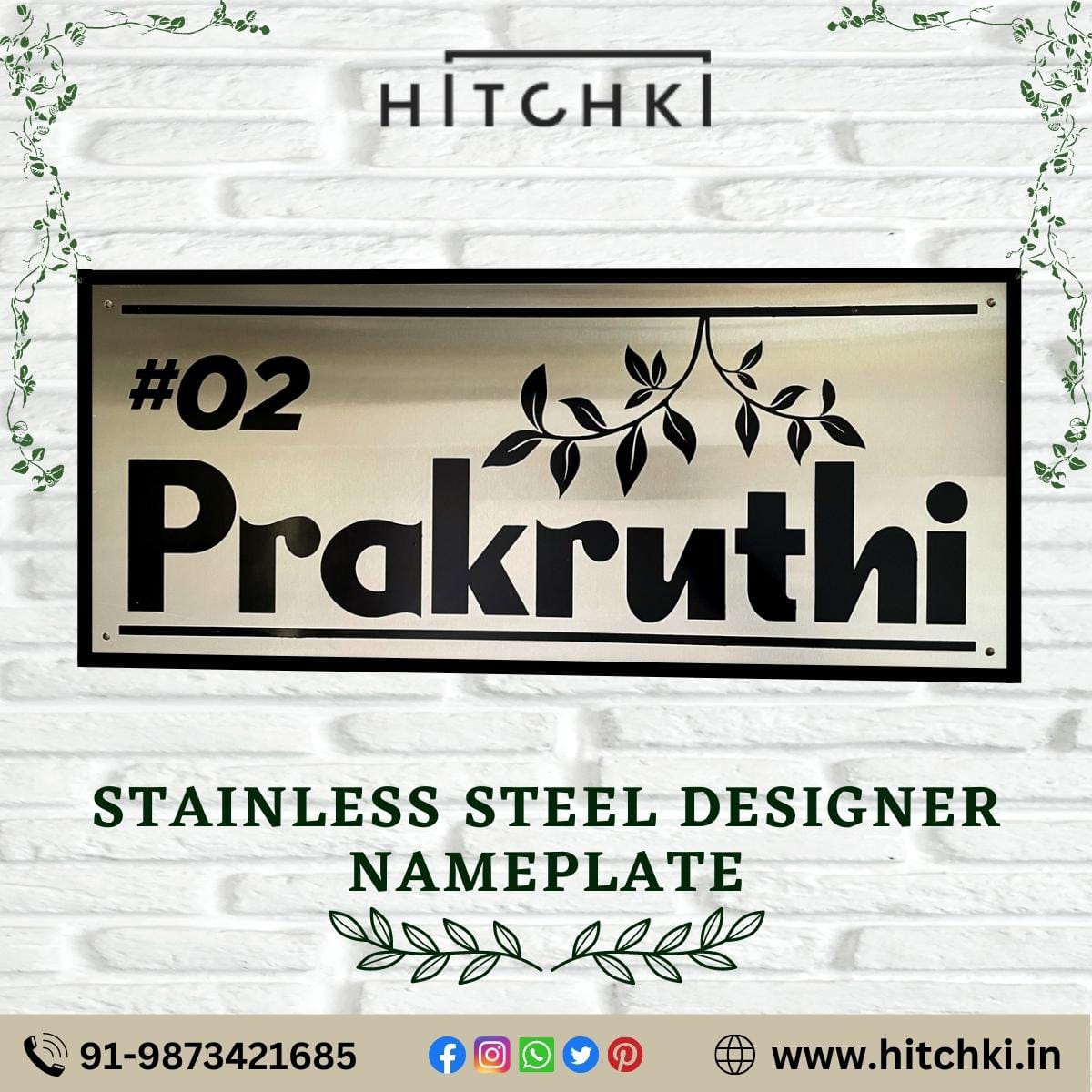 hitchkidotin's tweet photo. If you are looking for a durable, elegant Stainless steel name plate that is made from high-quality stainless steel and comes in a range of designs, sizes, and materials. The nameplates are suitable for both indoor and outdoor use and can be used to

https://t.co/ZzSNArOgaX https://t.co/aE4d6Bupv8